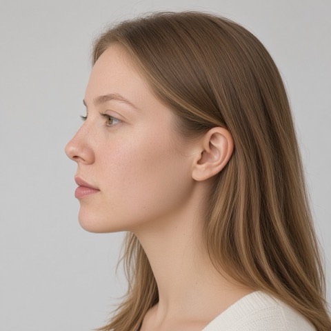 Avoid side profile photos